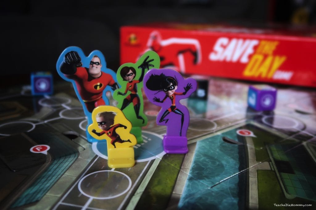 Incredibles Save The Day Board Game