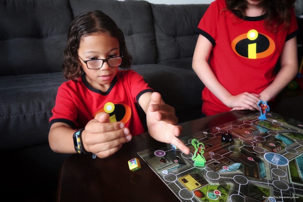 Incredibles Save The Day Board Game