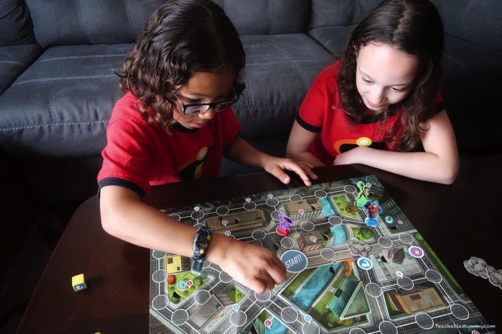 Incredibles Save The Day Board Game