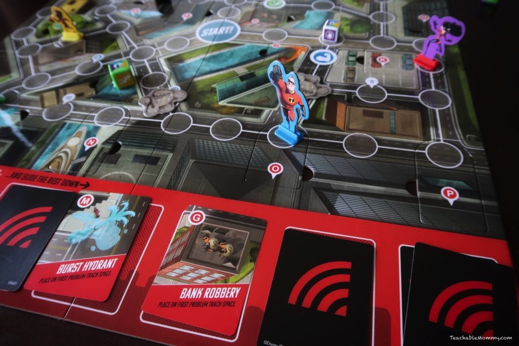 Incredibles Save The Day Board Game
