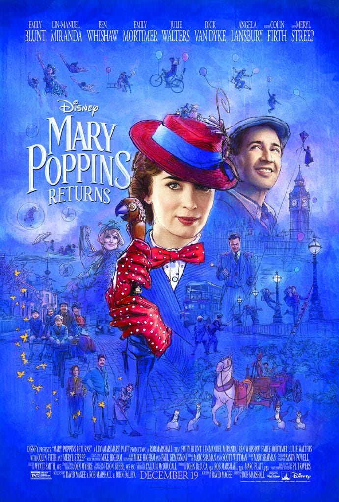 Mary Poppins Returns Trailer & Poster