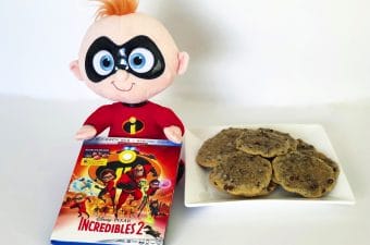 Jack Jack Cookies and Incredibles 2 Blu-ray