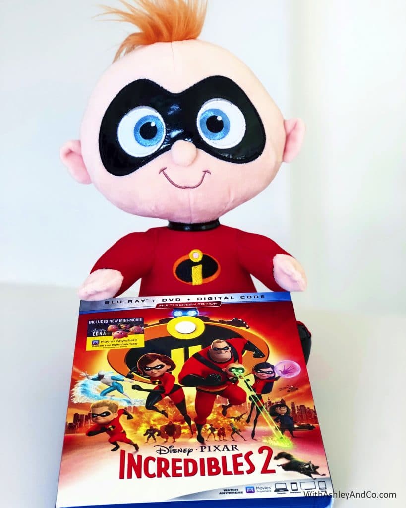 Jack Jack Cookies and Incredibles 2 Blu-ray