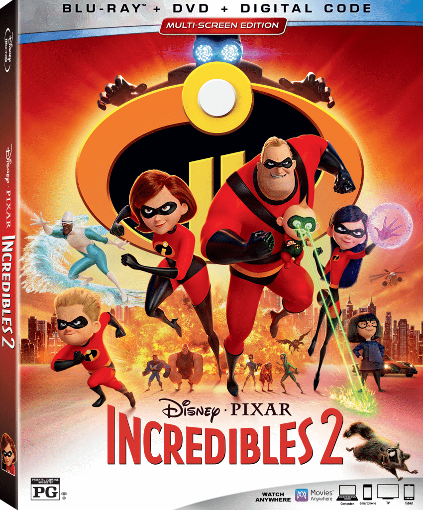 Jack Jack Cookies and Incredibles 2 Blu-Ray