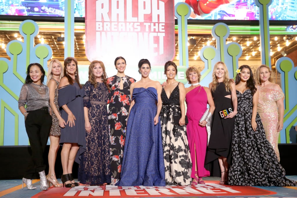 Walking the Red Carpet For Ralph Breaks The Internet