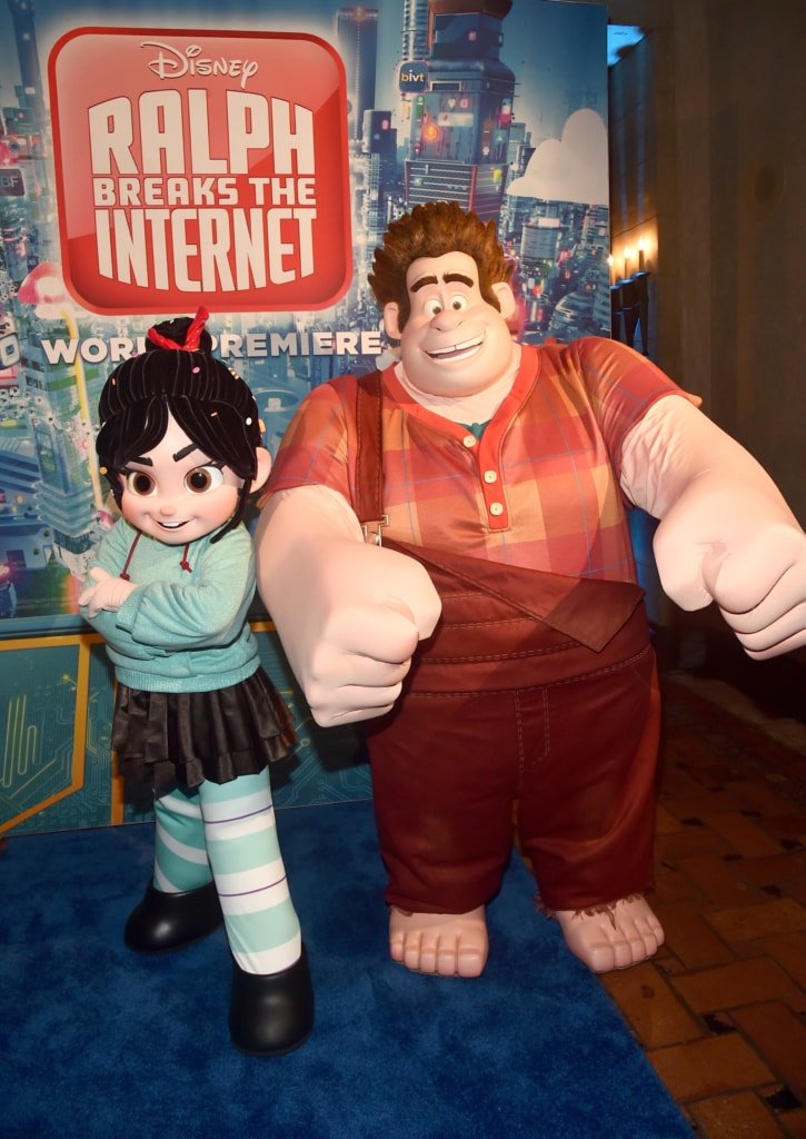 Walking the Red Carpet For Ralph Breaks The Internet