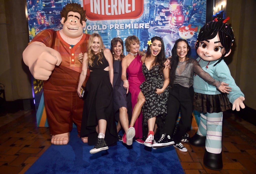 Walking the Red Carpet For Ralph Breaks The Internet