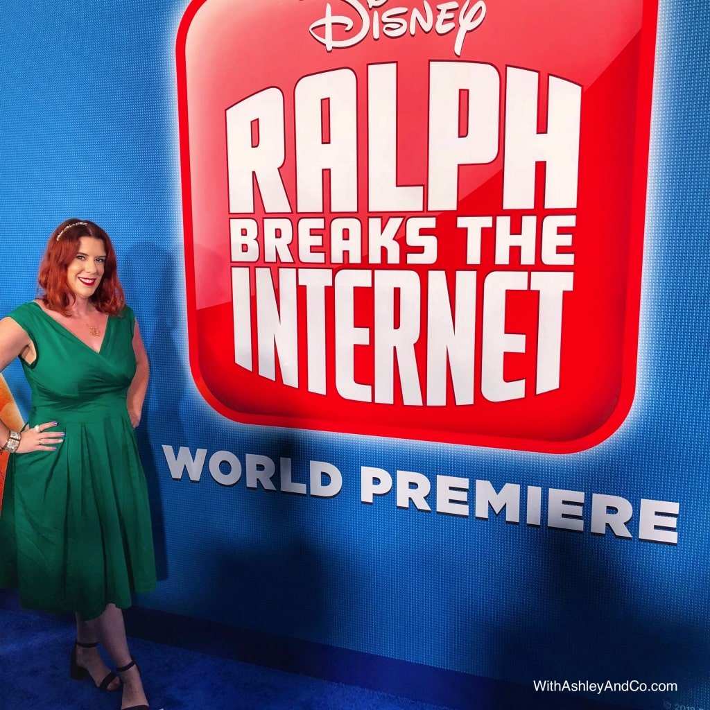 Walking the Red Carpet For Ralph Breaks The Internet