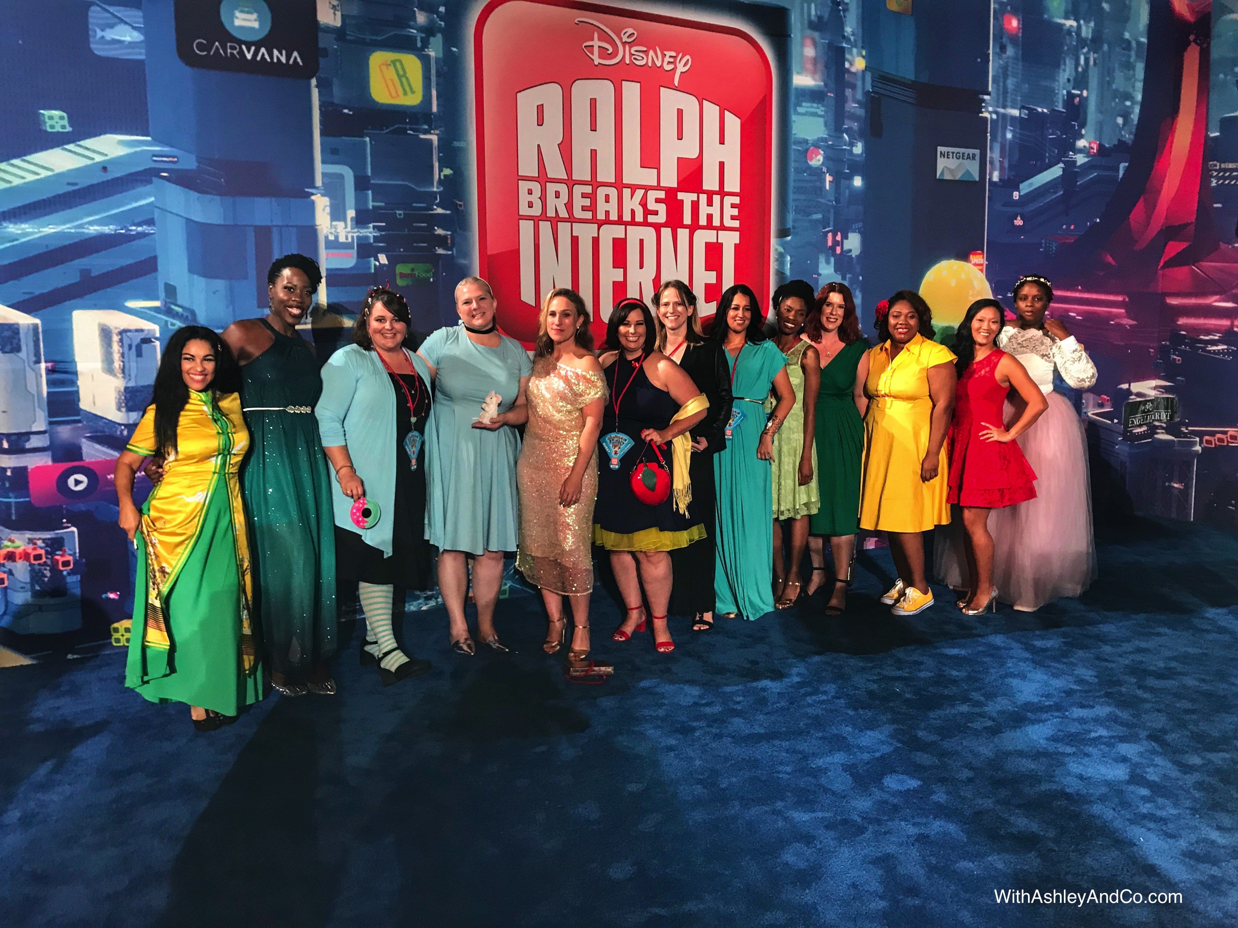 Walking the Red Carpet For Ralph Breaks The Internet