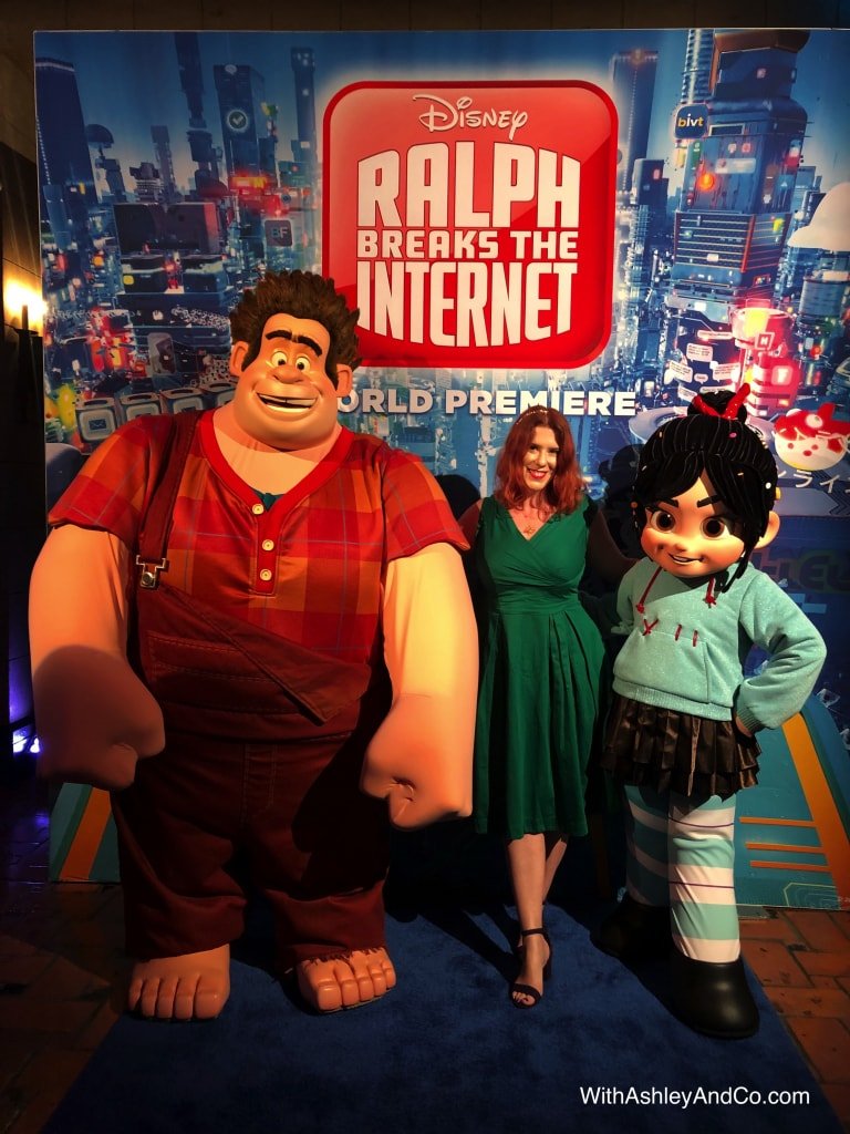 Walking the Red Carpet For Ralph Breaks The Internet