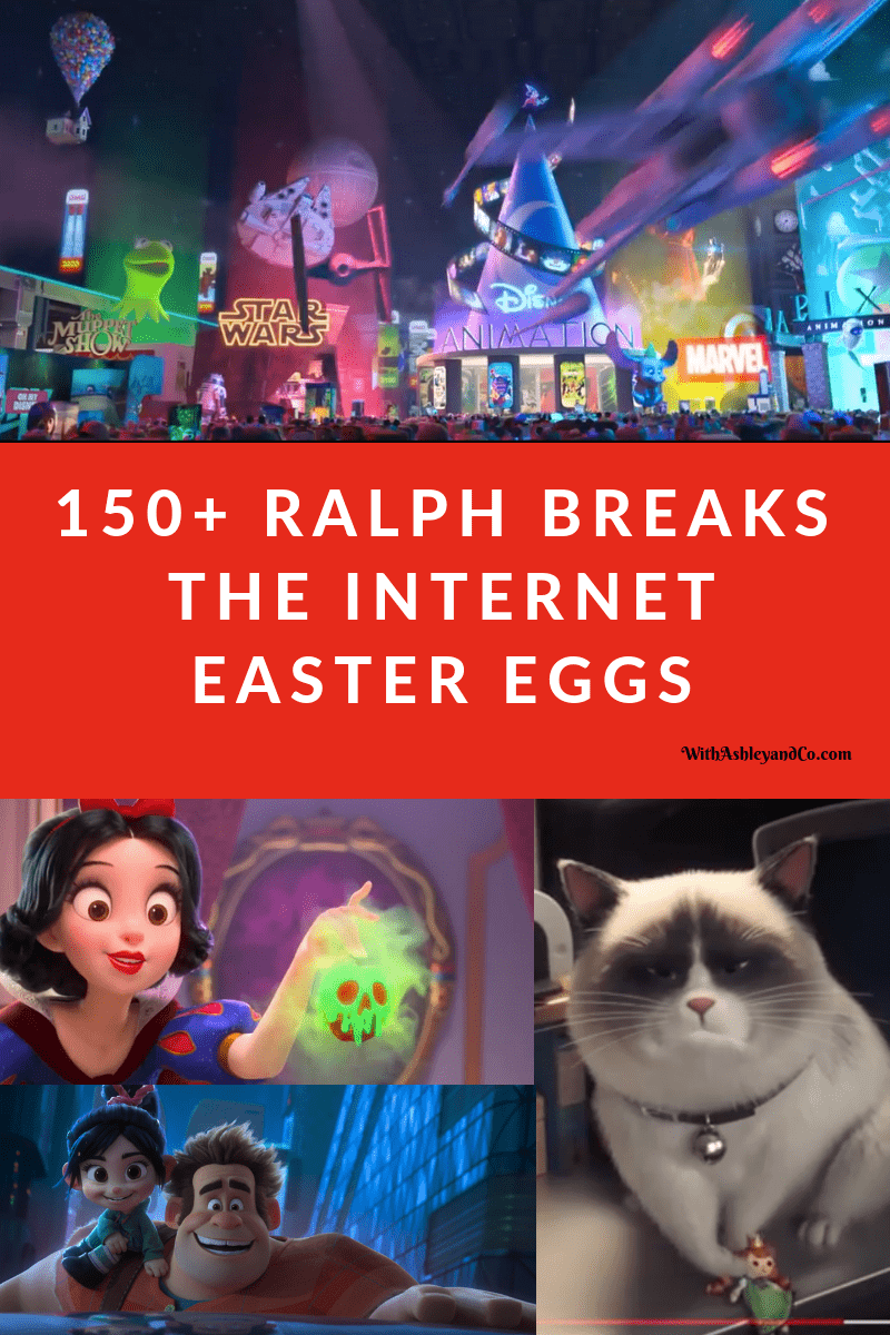 Ralph Breaks The Internet Easter Eggs