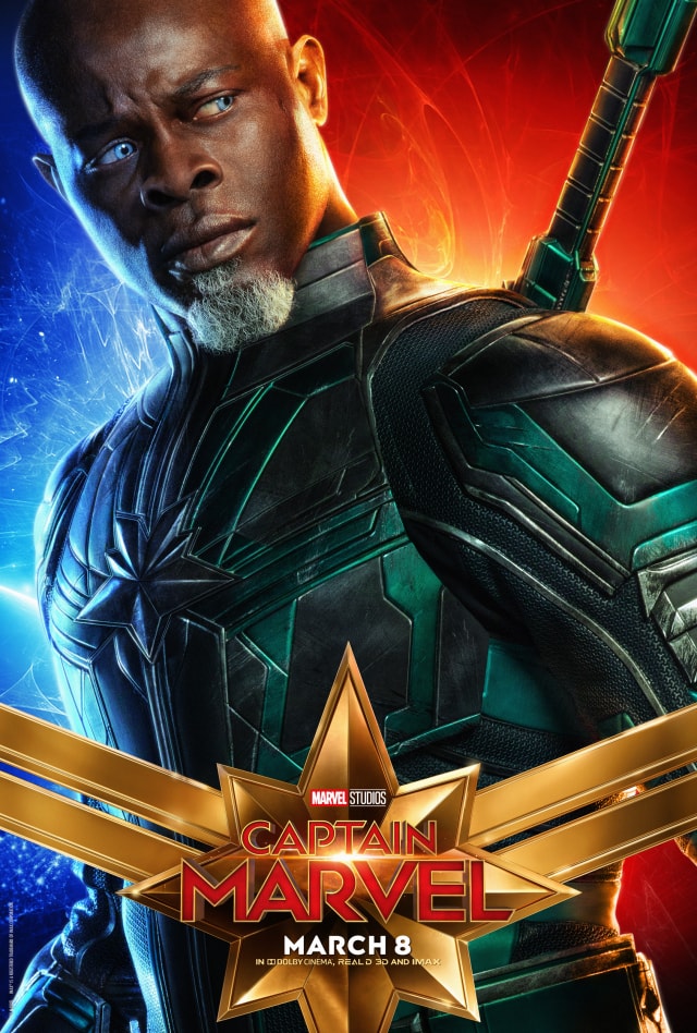 Goose The Cat! And Other Captain Marvel Character Posters