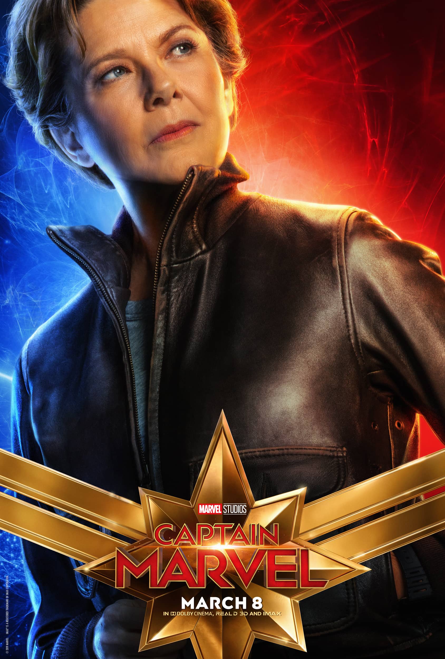 Captain Marvel Character Posters