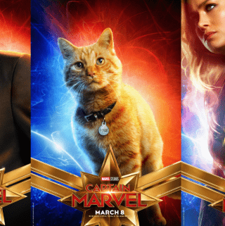 Captain Marvel Character Posters