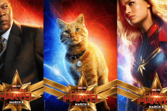 Captain Marvel Character Posters