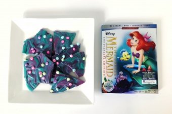 The Little Mermaid Candy Bark