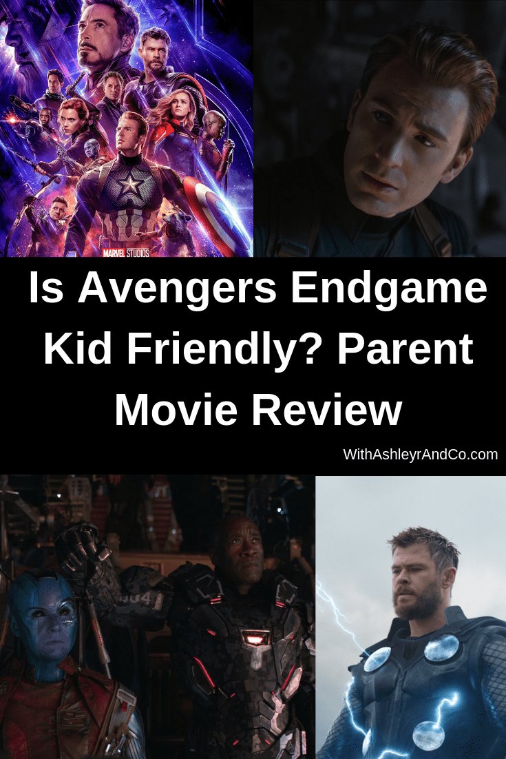 Is Avengers Endgame Kid Friendly
