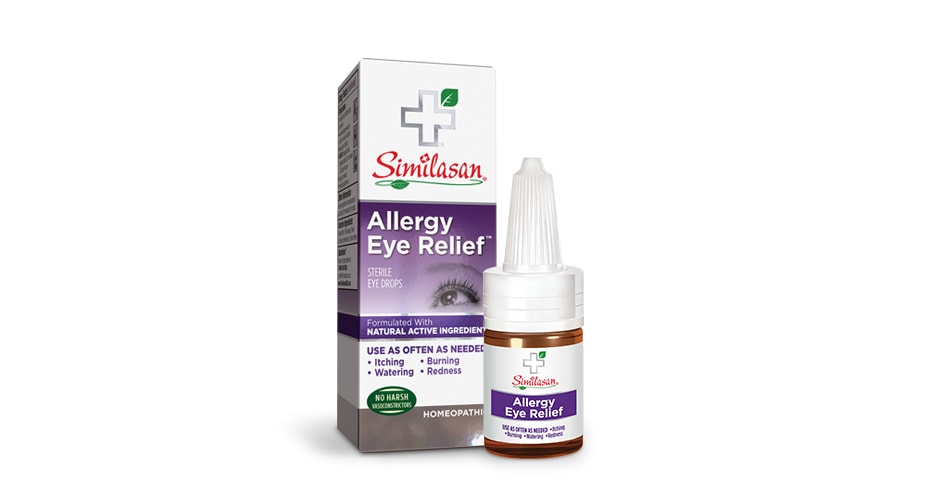 Allergy Eye Relief When You Need It Most