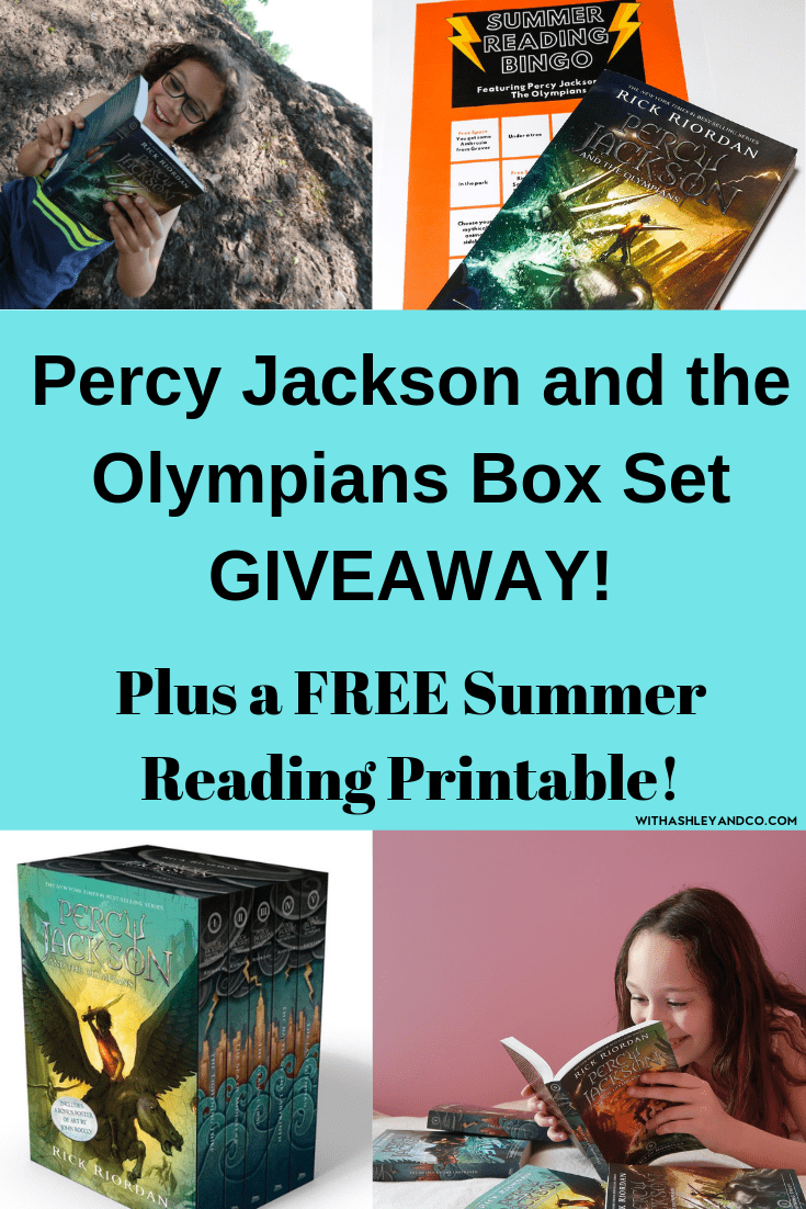 Percy Jackson and the Olympians, Summer Reading Bingo