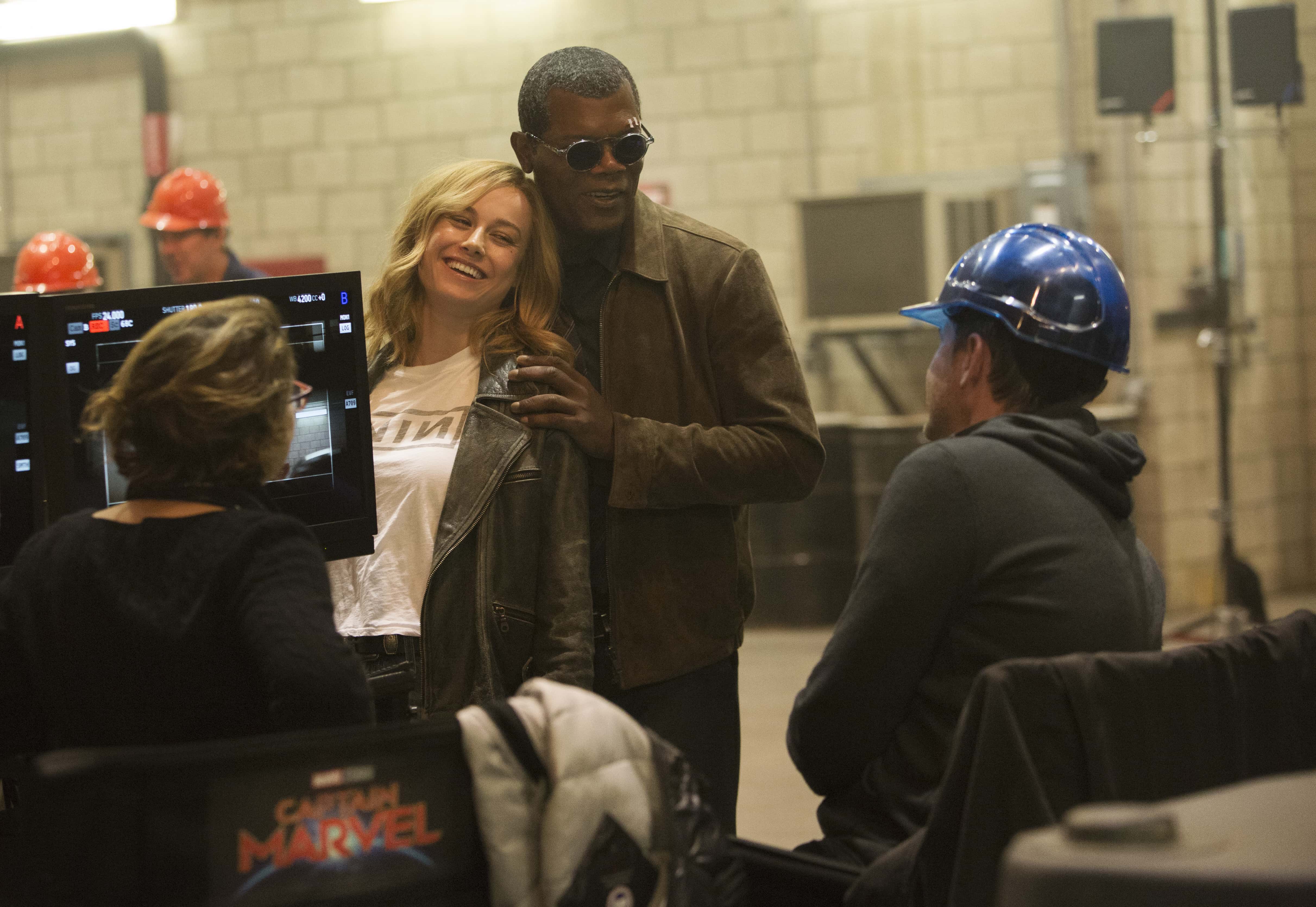 Captain Marvel Behind the Scenes