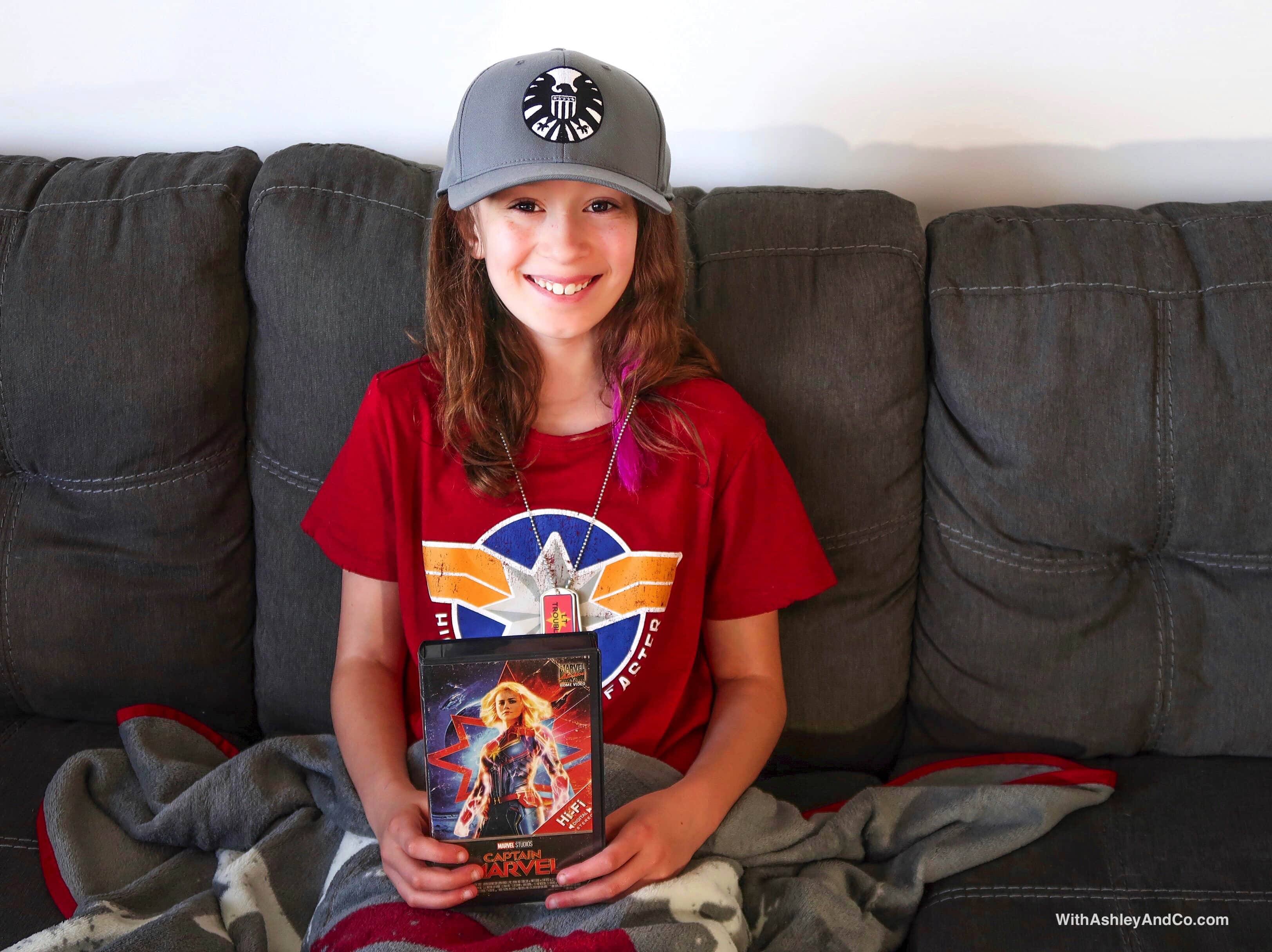 90s Inspired Captain Marvel Movie Night