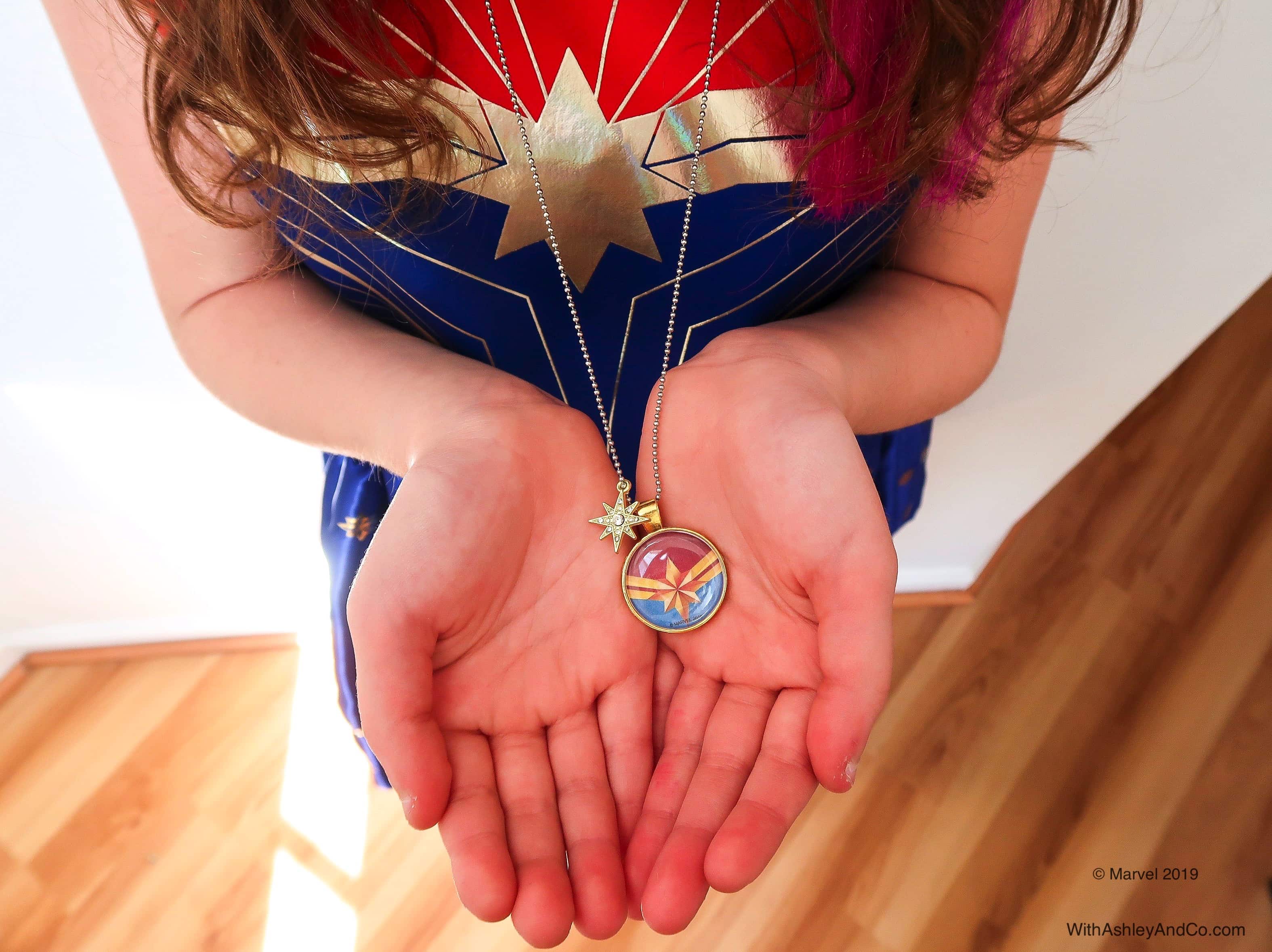Captain Marvel Hala Star Necklace