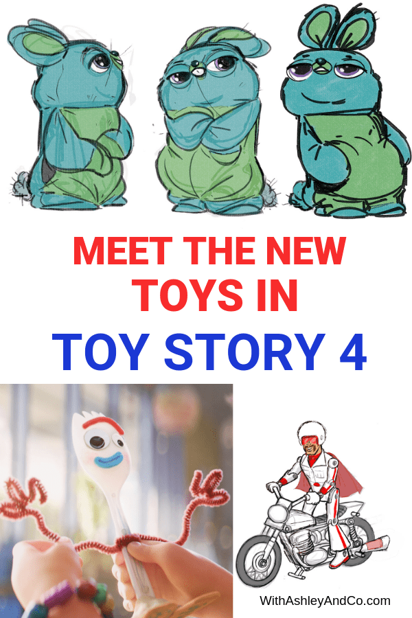New Toys In Toy Story 4