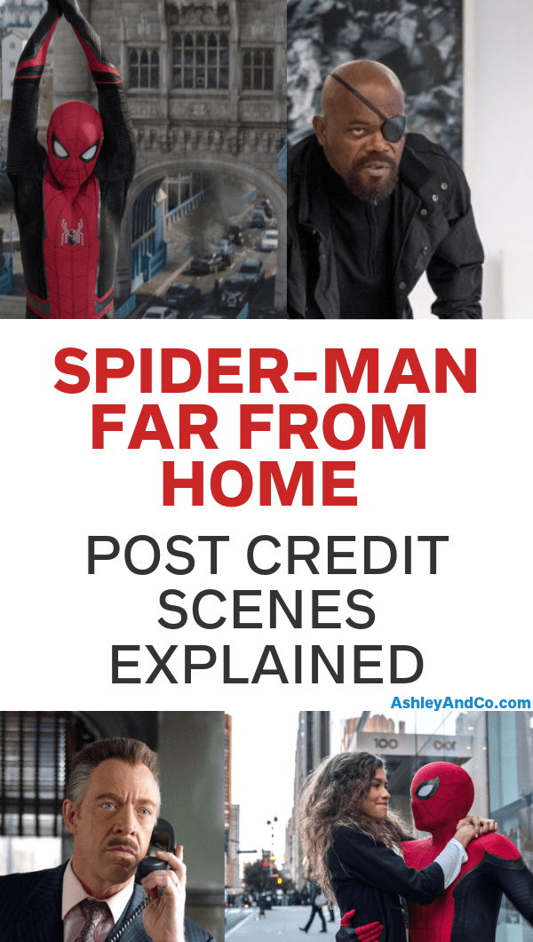Spider-Man Far From Home Post Credit Scenes