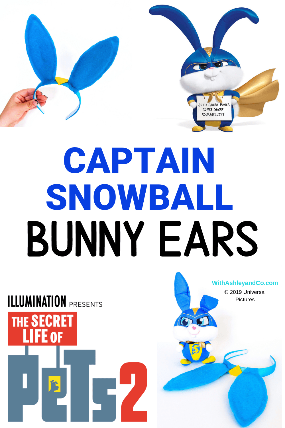 DIY Captain Snowball Ears