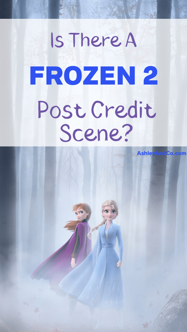 Frozen 2 Post Credit Scene
