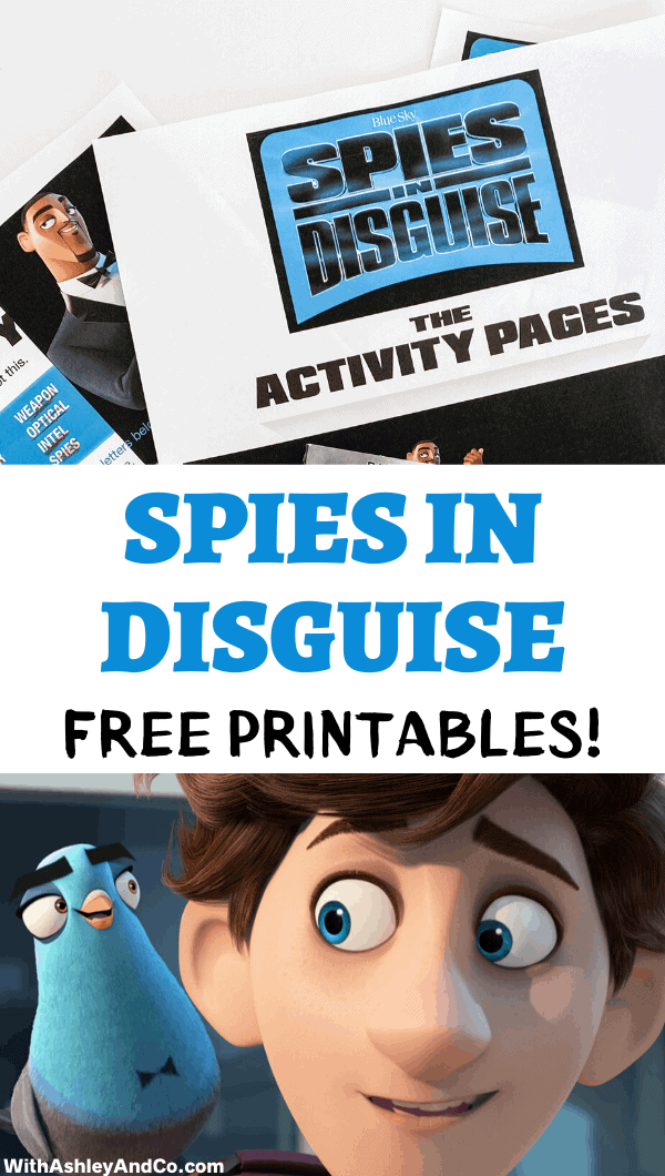 Free Spies in Disguise Activities
