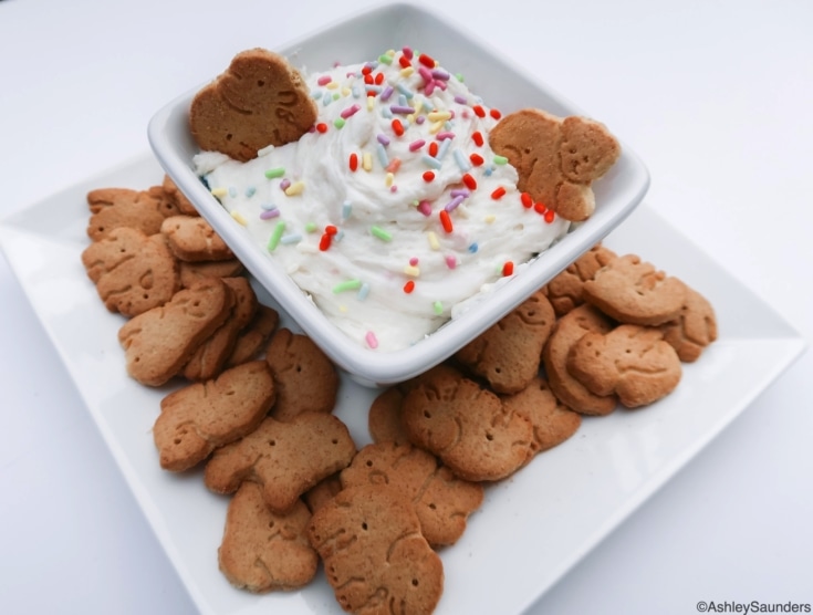 Cake Batter Cookie Dip