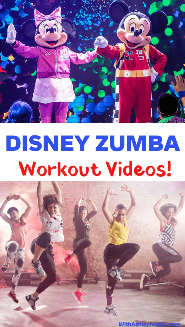 Disney Zumba Videos Pin