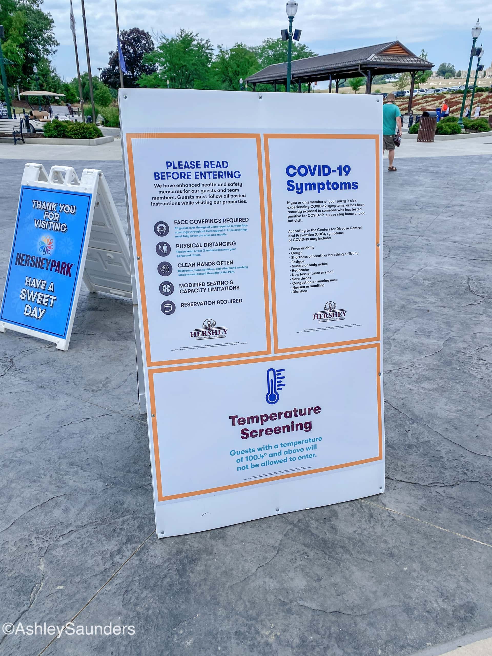 Visiting Hersheypark in 2020