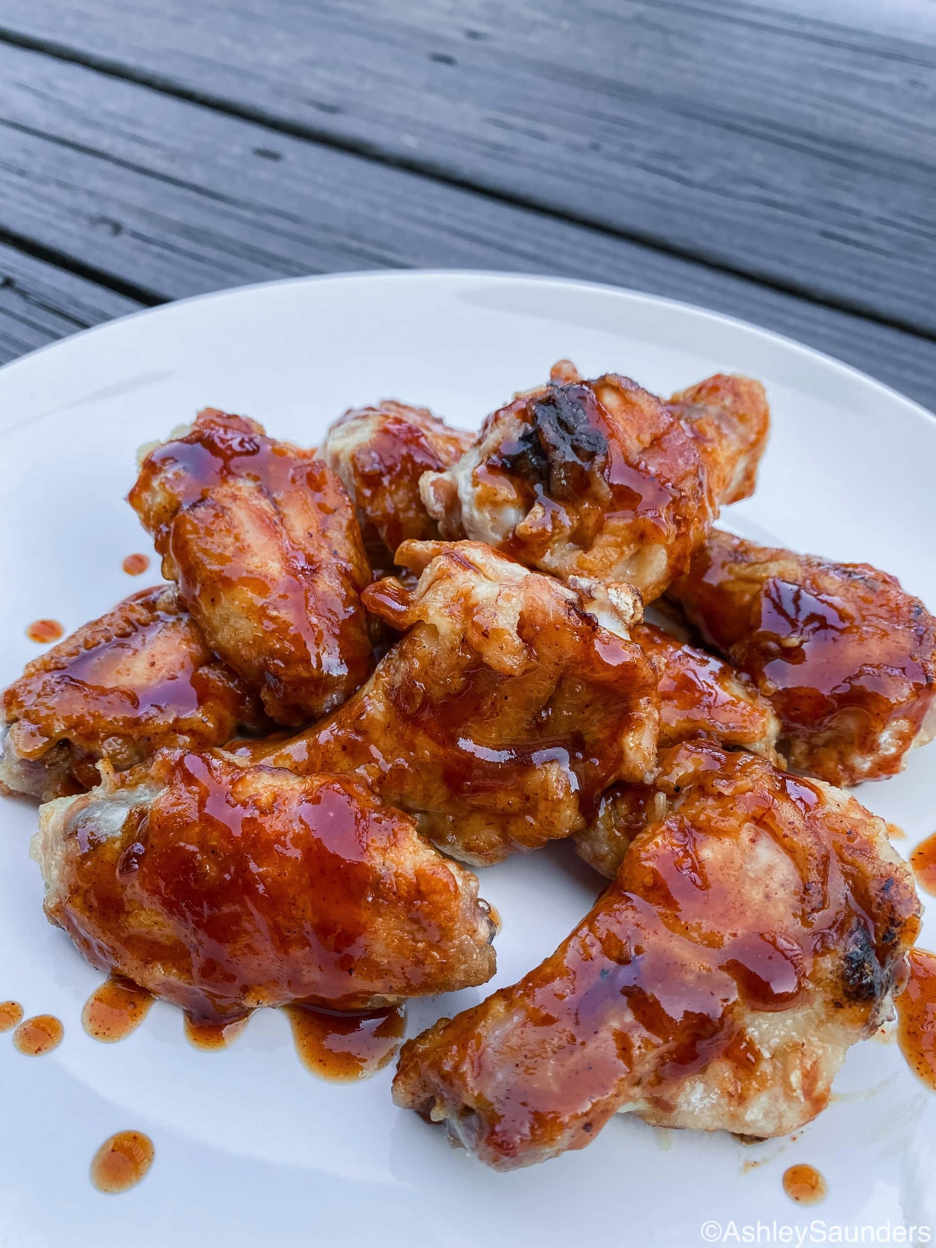 Melt in Your Mouth Honey BBQ Chicken Wings