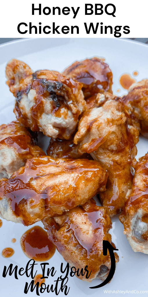 Honey BBQ Chicken Wings Pin