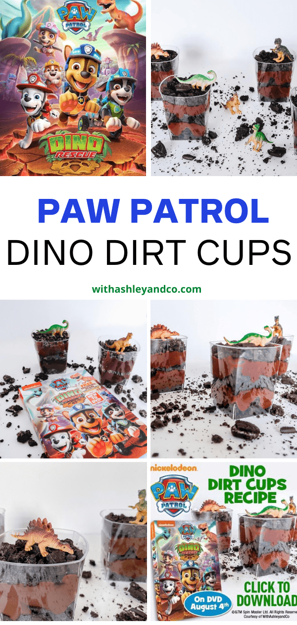 Dinosaur Dirt Cups Snack