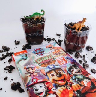 Dinosaur Dirt Cups Snack