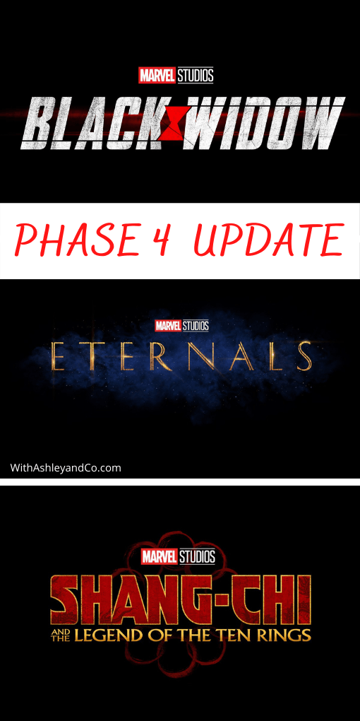New Marvel Phase 4 Release Dates 