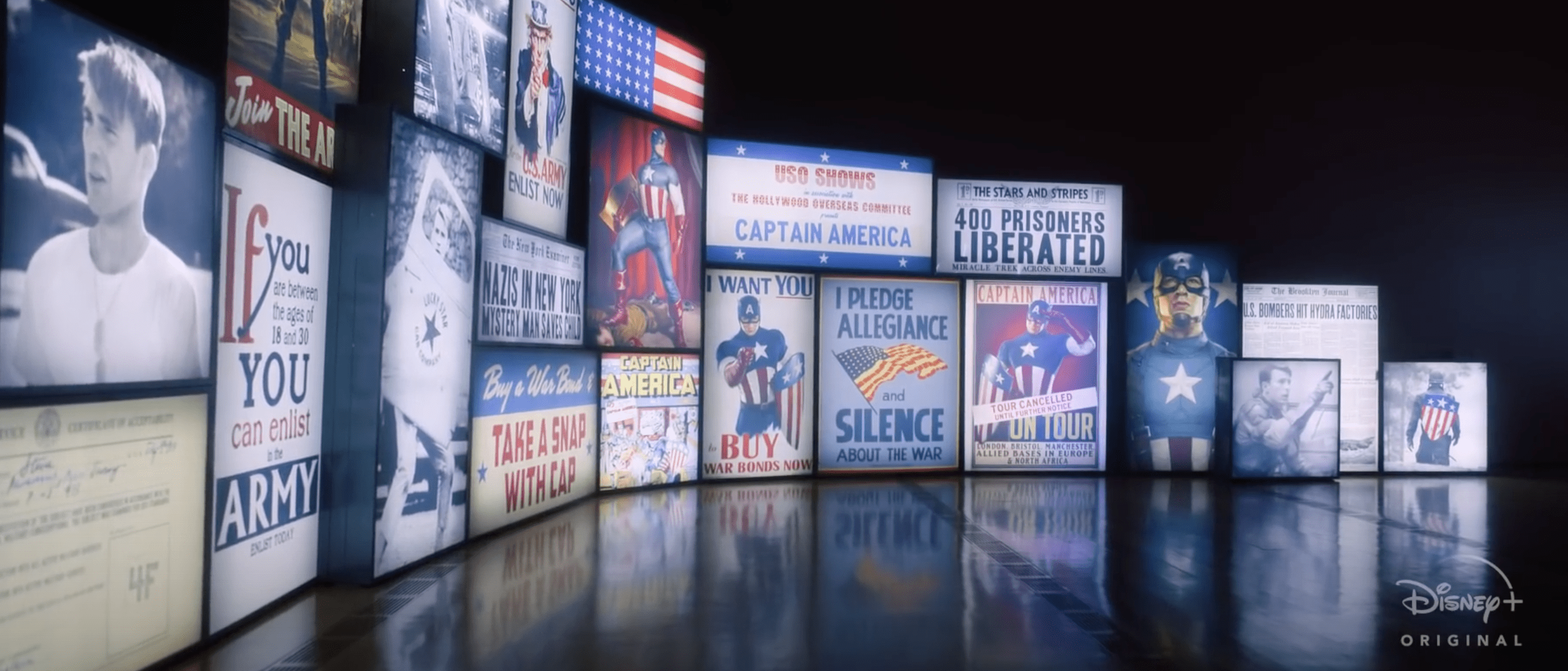 Captain America's Shield In The Smithsonian&nbsp;