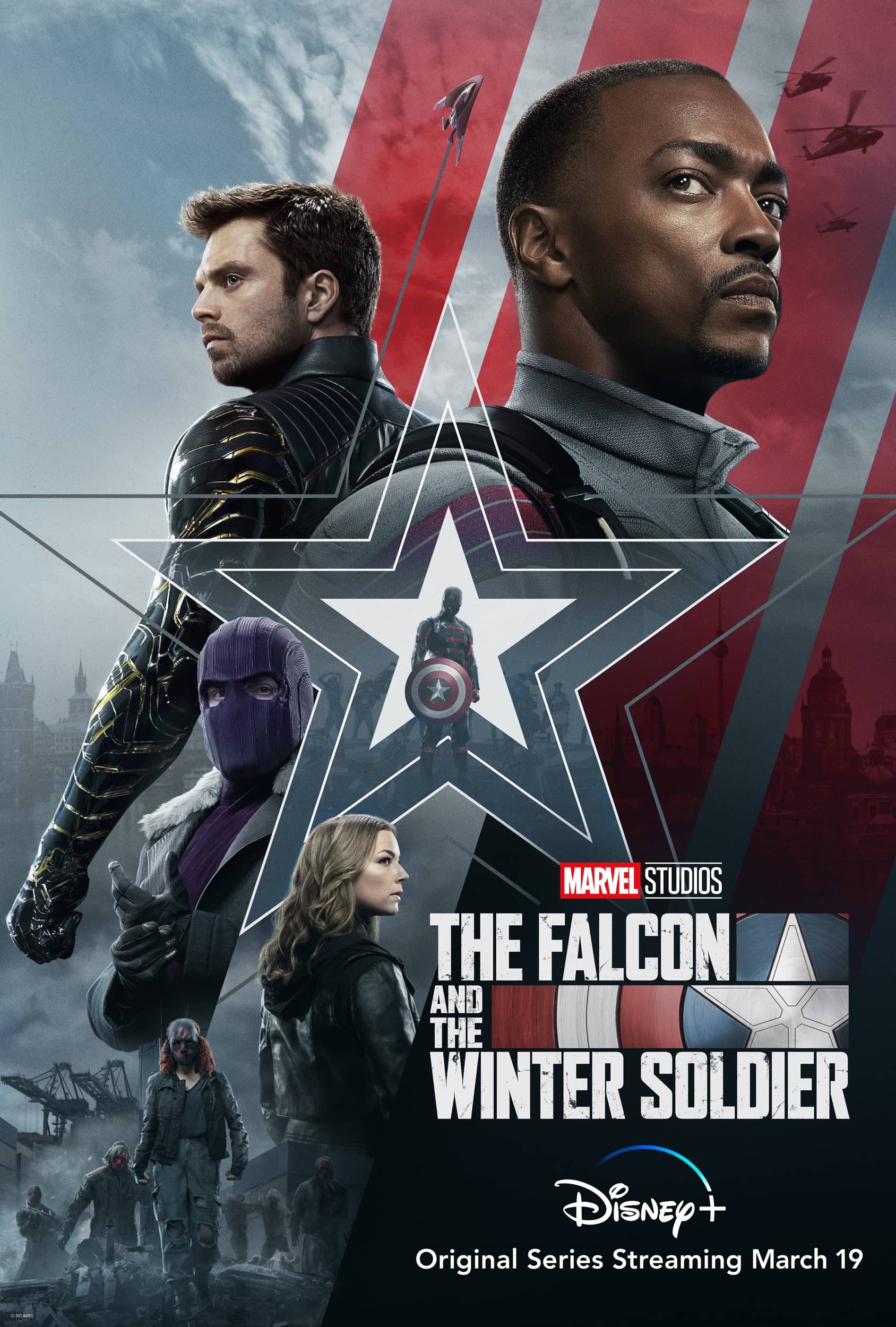 Falcon and the winter soldier poster