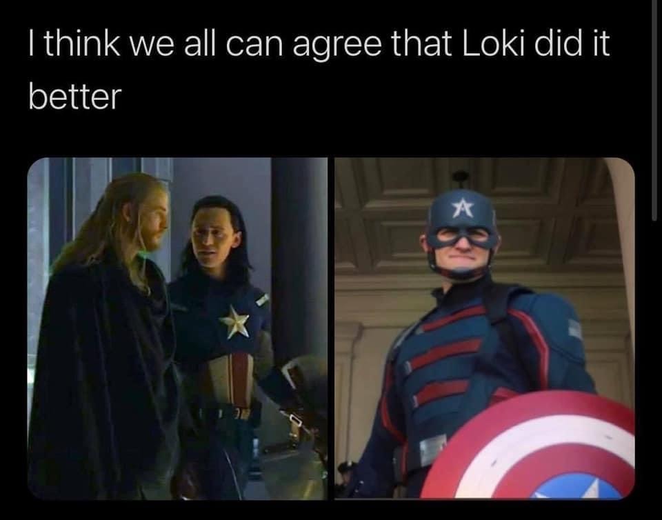 new Captain America memes loki