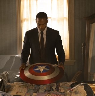 Falcon and Winter Soldier Episode 1 Easter Eggs Sam with Shield