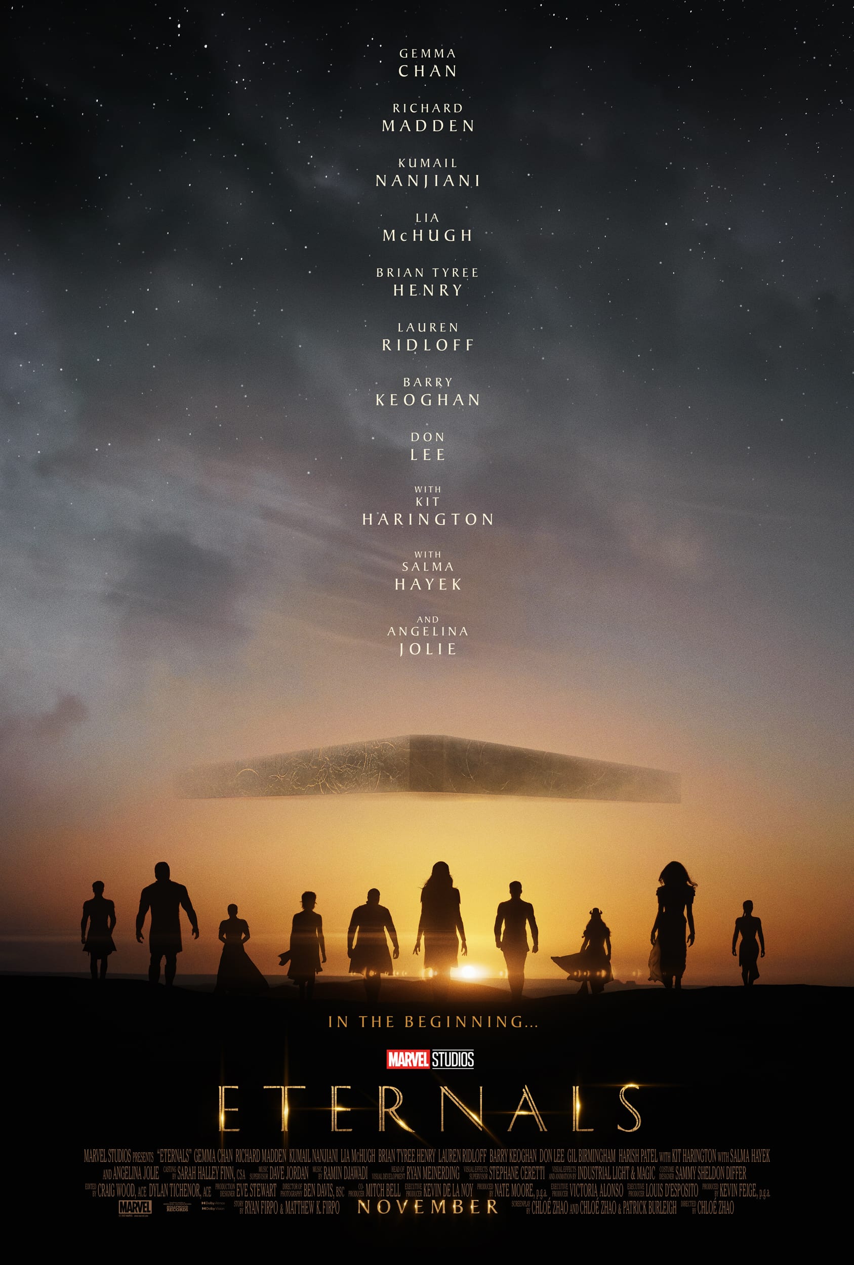 eternals teaser poster