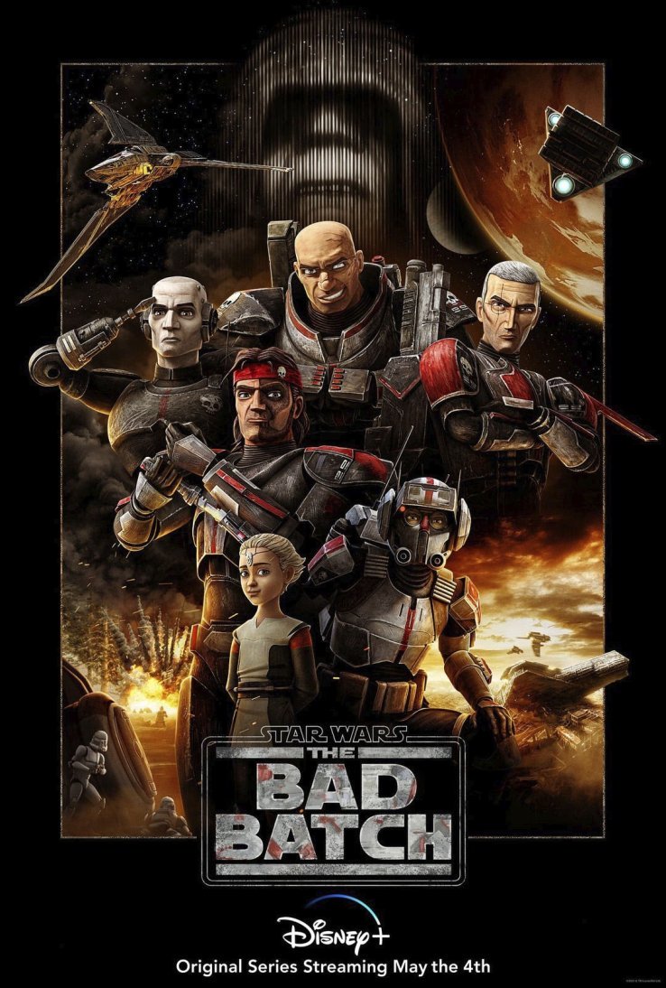 the bad batch premiere poster