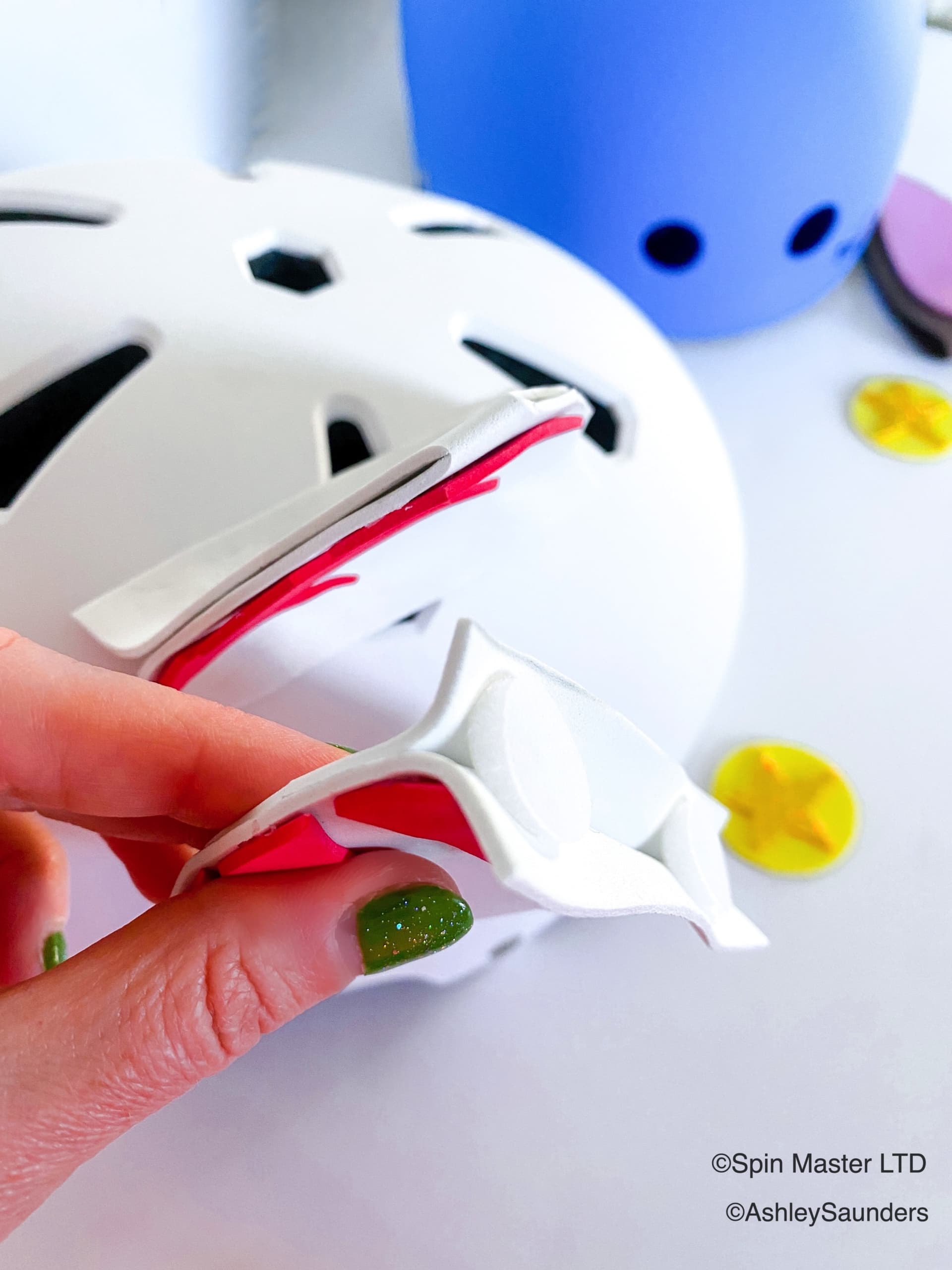 DIY Paw Patrol Bike Helmets Craft
