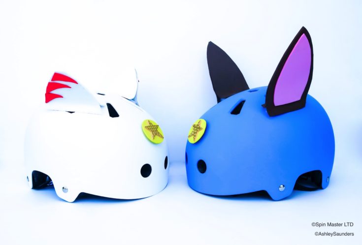 DIY PAW Patrol Bike Helmets: Chase and Wild Cat