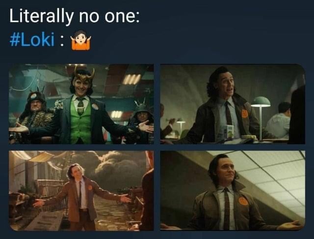 Loki Memes Shrugs