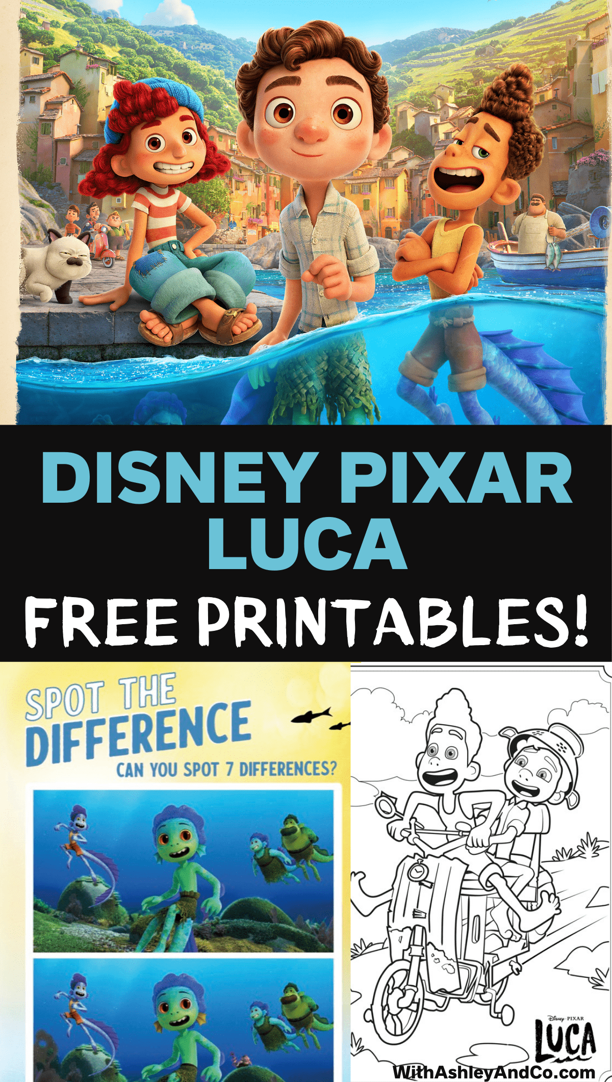 Luca Free Printables