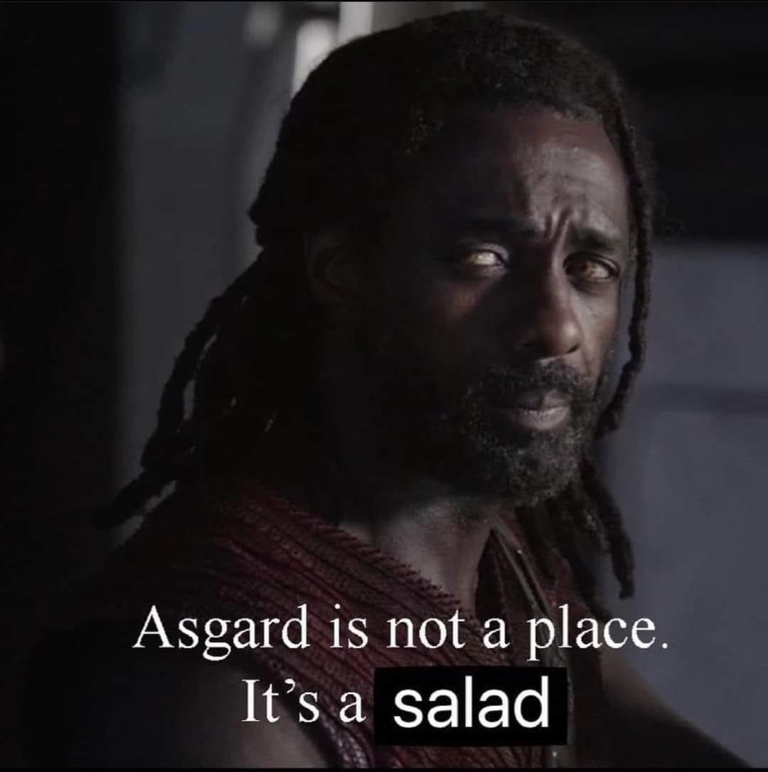 loki memes asgard salad